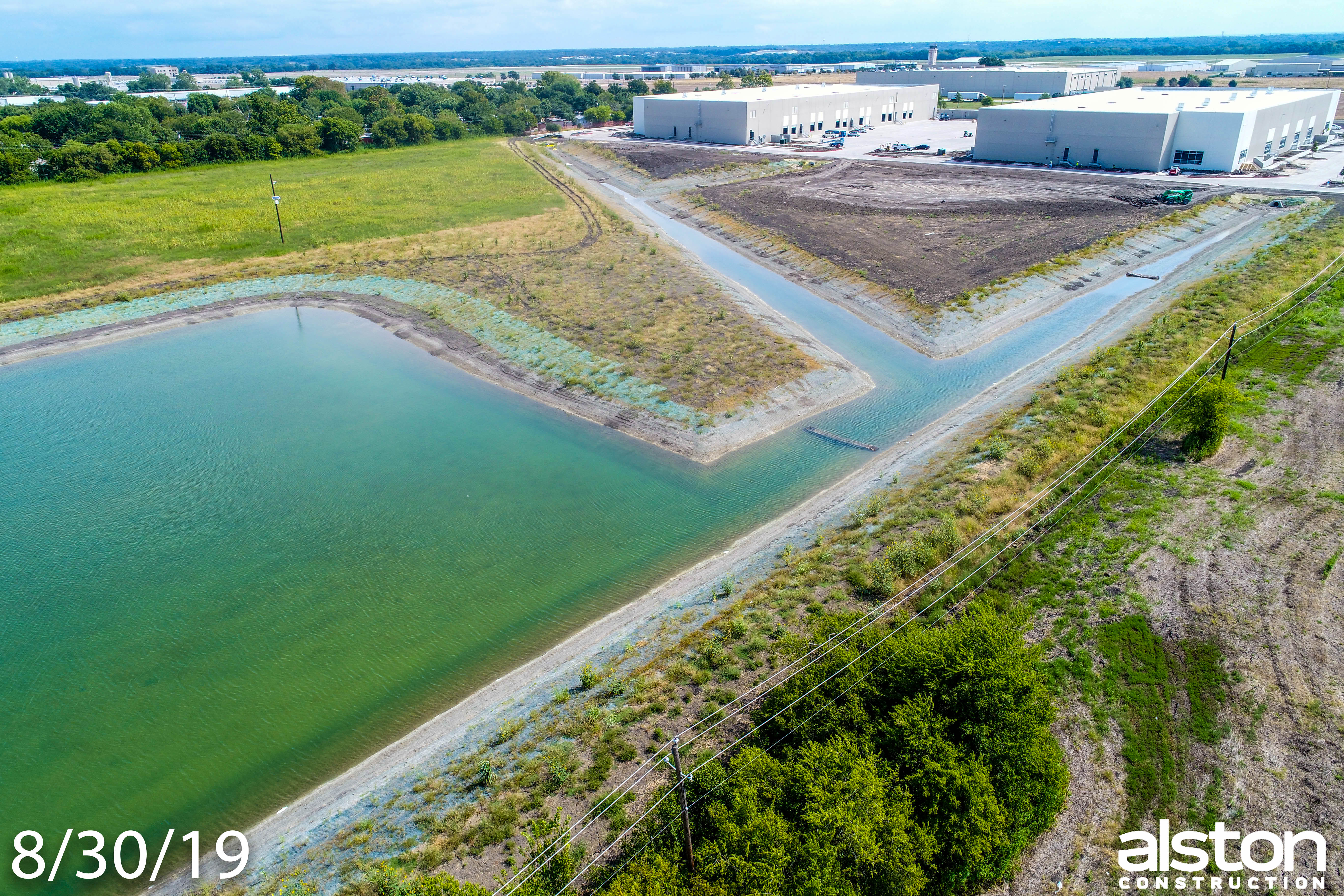 McKinney Business Park aerial