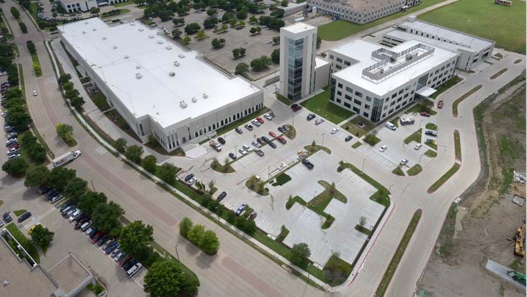 Allen Place aerial